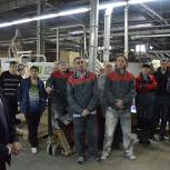 Владимир Шапкин посетил мебельную фабрику «Лидер» в Щёлковском районе