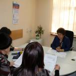 Депутат Государственной Думы РФ Надежда Максимова провела прием граждан