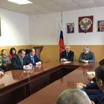 Депутат Госдумы Абдулгамид Эмиргамзаев встретился с активом Хивского района