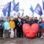 Камчатские единороссы приняли активное участие в патриотическом митинге добровольцев