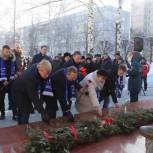Актив Новочебоксарского местного отделения  принял участие в траурном митинге в День памяти о россиянах, исполнявших служебный долг за пределами Отечества