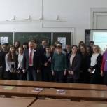 Партия в Орехово-Зуеве организовала открытый урок «День молодого избирателя»