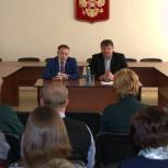 Олег Быков встретился с тегульдетцами