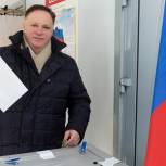 Валенчук проголосовал на выборах Президента