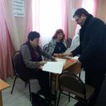 В Ряжском районе проголосовал Олег Мокроусов