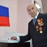 105-летний ветеран проголосовал на выборах Президента в Екатеринбурге