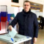 Павел Тихончук проголосовал  за кандидата в Президенты  РФ