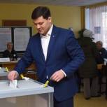 Мэр Вологды Сергей Воропанов проголосовал на выборах Президента РФ