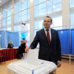 Глава Чувашии Михаил Игнатьев принял участие в выборах Президента Российской Федерации