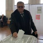  Владимир Иванов проголосовал в Косиновской средней школе