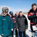 Депутаты Первоуральска проконтролировали работу пожарных спасательных служб