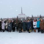 Нарьянмарцы вышли на митинг в поддержку Кемерово