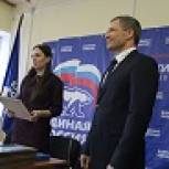 Секретарь Орджоникидзевского местного отделения Партии поблагодарил жителей за участие в избирательной кампании