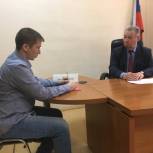Анатолий Брагин провел прием граждан