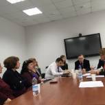 Еремей Айпин встретился с руководством и преподавателями Ханты-Мансийского технолого-педагогического колледжа