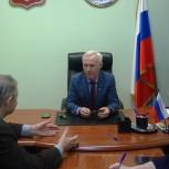 Депутат Государственного Совета УР Андрей Ураськин провел прием граждан