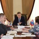 Приём граждан провёл Виктор Агеев