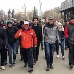 10 000 шагов прошли активисты на Северо-Востоке столицы