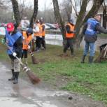 В Каменске-Уральском продолжается месячник чистоты и благоустройства 
