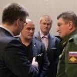 Партийцы Октябрьского местного отделения Партии присутствовали на встрече командующего ЦВО с ветеранами и общественниками 