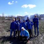 В Брянской области партийцы вышли на уборку территорий