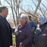 Председатель Государственной Думы встретился с жителями поселка «Ветеран»