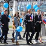 В Ижевске прошла традиционная первомайская демонстрация