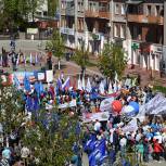 Брянцы отметили Первомай на бульваре Гагарина