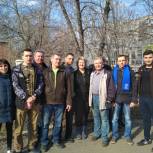 Около 50 мешков мусора убрали партийцы в Вузовском округе Томска