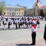 Жирновские партийцы провели смотр отрядов юнармейцев