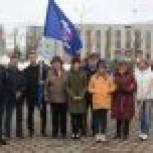 Вилючинские партийцы приняли активное участие в первомайских мероприятиях