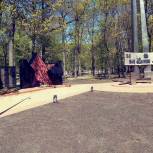 Первомайский район: По просьбе жителей Военного городка отреставрирована памятная стела 