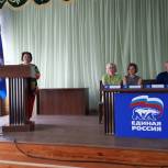 Участники предварительного голосования проводят встречи с  избирателями в Крымске