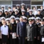 Агеев вручил курсантам КГТУ памятные награды за участие в параде Победы