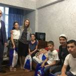 МО Партии Магаса совместно с магазином "Детский мир" посетили  детей- инвалидов, проживающих в г.Магас