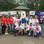 Молодогвардейцы организовали познавательно-игровую программу для ребят Прокопьевска