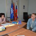 Елена Бибикова провела приём граждан в Пскове