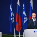 Путин: Россия всегда придерживалась принципа «спорт вне политики»