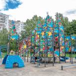 В рамках партийного проекта в Одинцово установили 5 детских площадок 