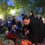 В День памяти и скорби партийцы провели акцию «Свеча памяти»