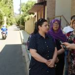 За благоустройство улицы жители выражают благодарность Хизри Шихсаидову