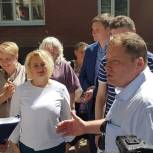 В Ивантеевке проверили ход реализации комплексного благоустройства и капитального ремонта многоквартирного дома