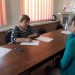 В Кузоватовской приёмной приём граждан провела председатель Общественной палаты района