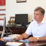 Рабочая встреча Ярослава Семёнова и Сергея Шерстобита