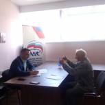 В городском округе Орехово-Зуево в общественной приёмной Партии прошел прием граждан