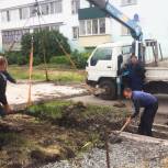 Жители Петухово интересуются ходом реализации проекта «Городская среда» в своем районе