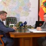 Андрей Макаров и Николай Любимов обсудили участие региона в приоритетных национальных проектах