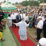 Партийцы из Башкортостана приняли активное участие в Сабантуе Курганской области