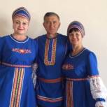 Сшит новый комплект русского костюма для ансамбля Конарского СДК