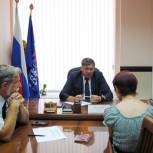 Александр Князев провел прием граждан